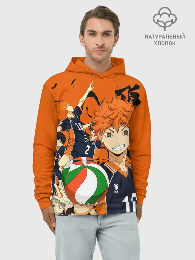 Волебольная команда из аниме HAIKYUU!!