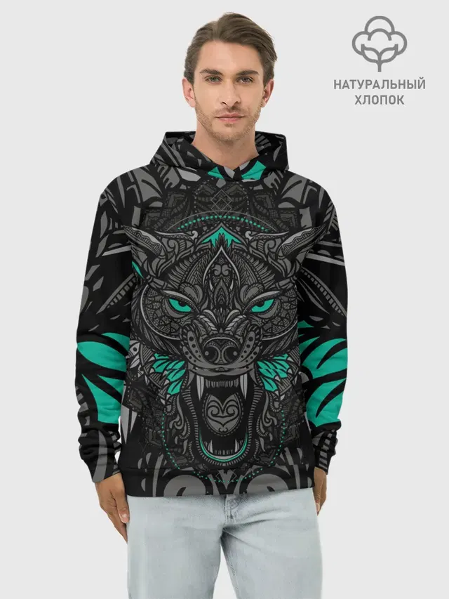 Рисунок волк