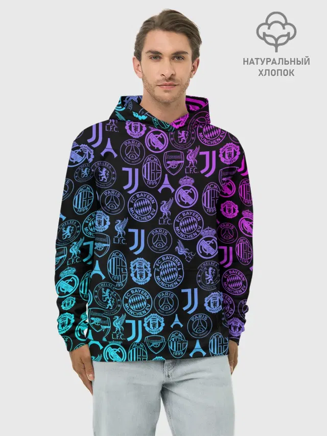 ЛОГО ФУТБОЛЬНЫХ КОМАНД НЕОН