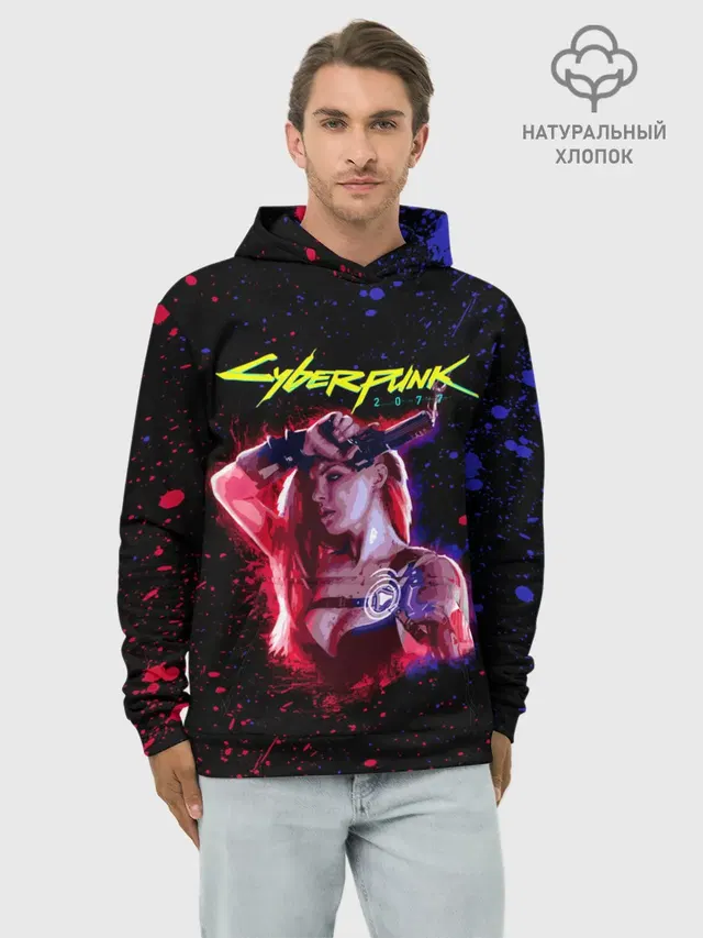 Cyberpunk 2077 девушка
