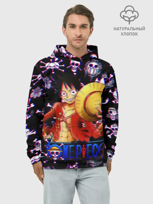Луффи One Piece | Glitch