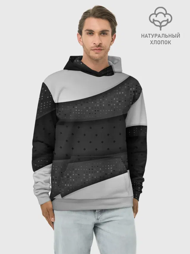3D luxury style silver black