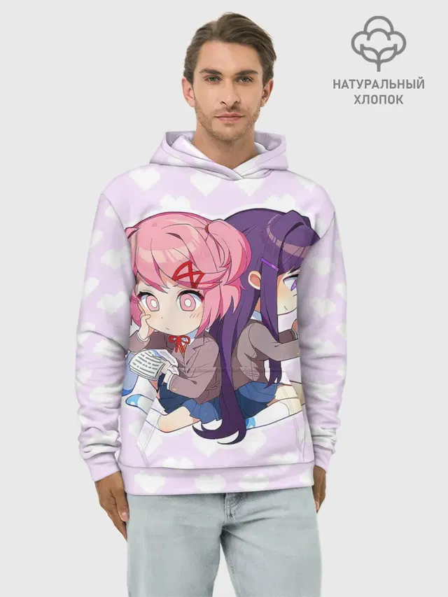 Chibi Natsuki and Yuri