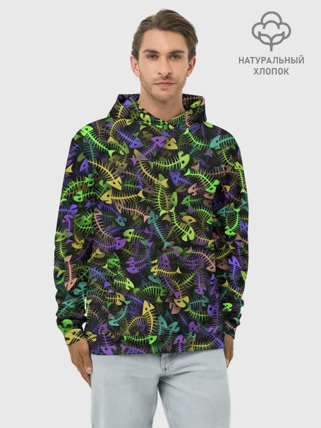 Neon Fish Bone