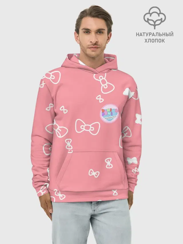 Худи мужской базовый хлопок с принтом «Doki Doki Literature Club»