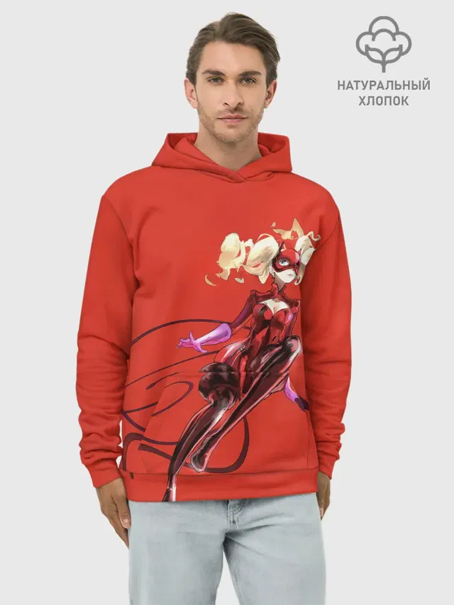 Худи мужской базовый хлопок с принтом «Takamaki»