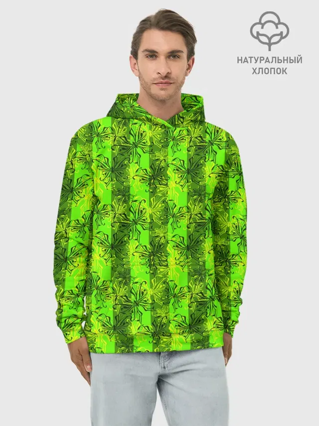 Неоновый полосатый узор