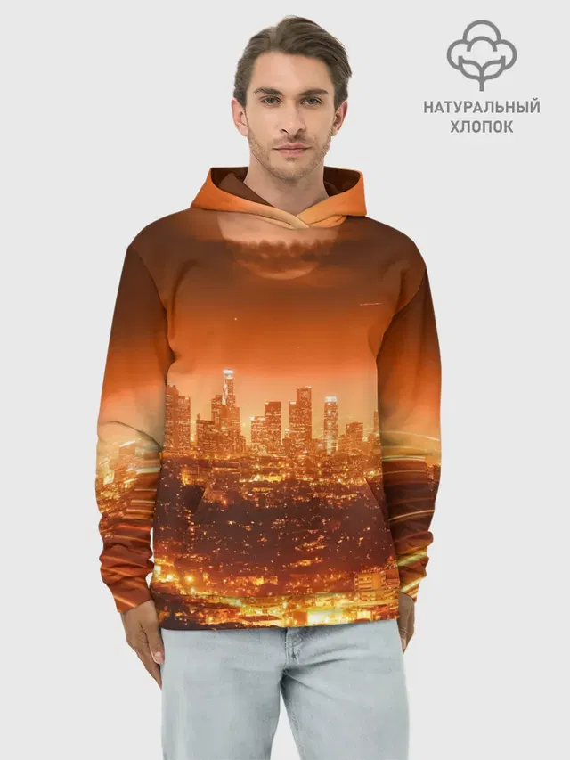 Закат в Нью Йорке