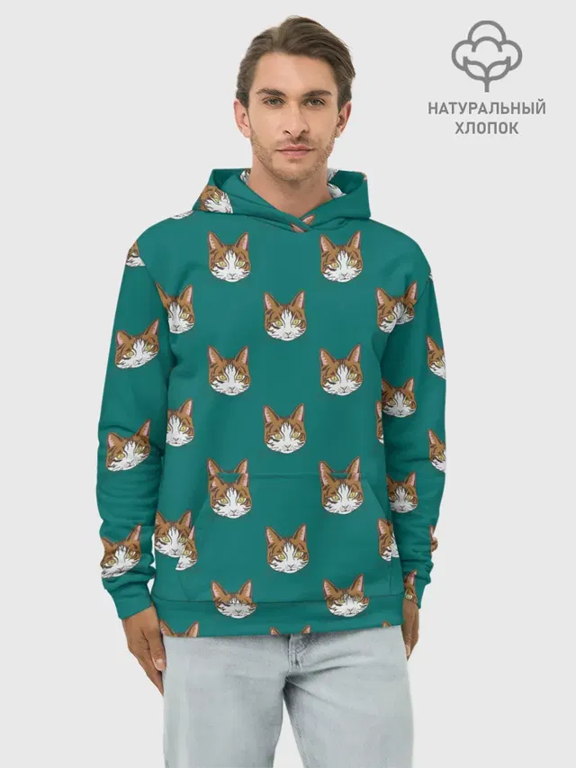 Рыжий кот паттерн