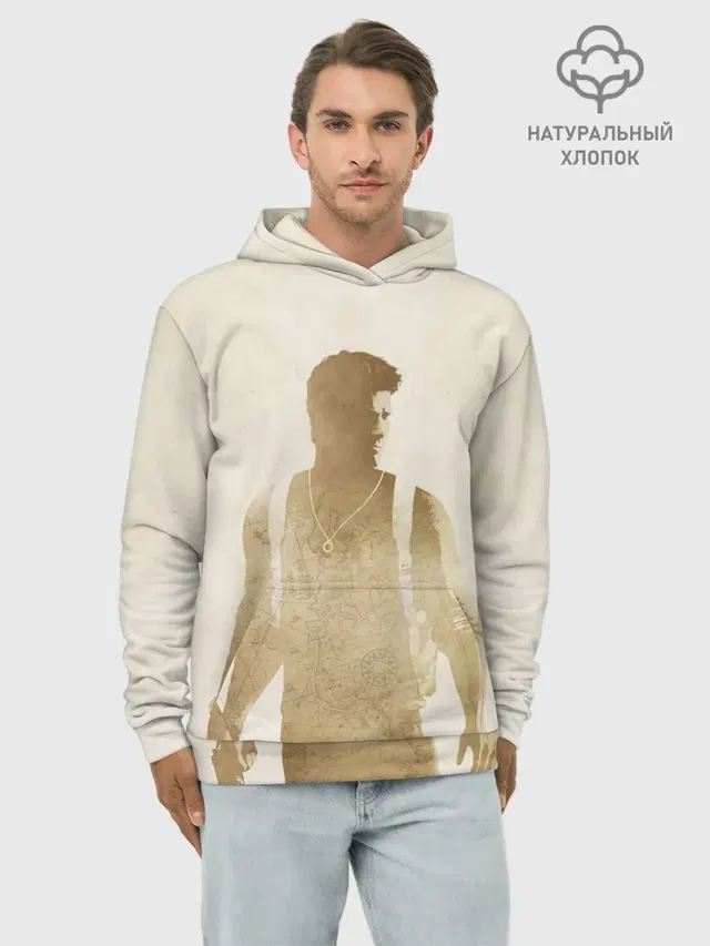 Силуэт Нейта Дрейка Uncharted