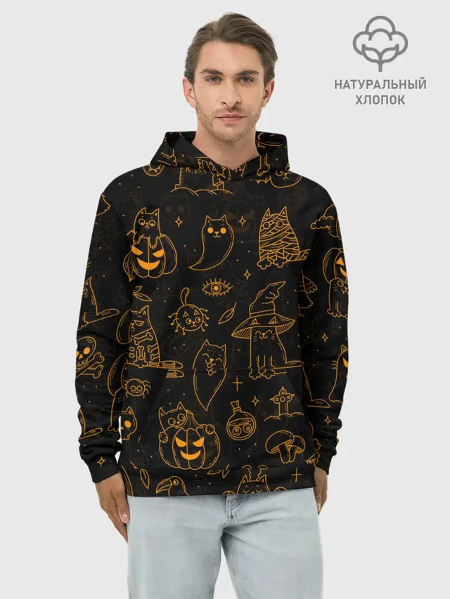 ХЕЛЛОУИН ПАТТЕРН КОТИКИ / HALLOWEEN KITTY