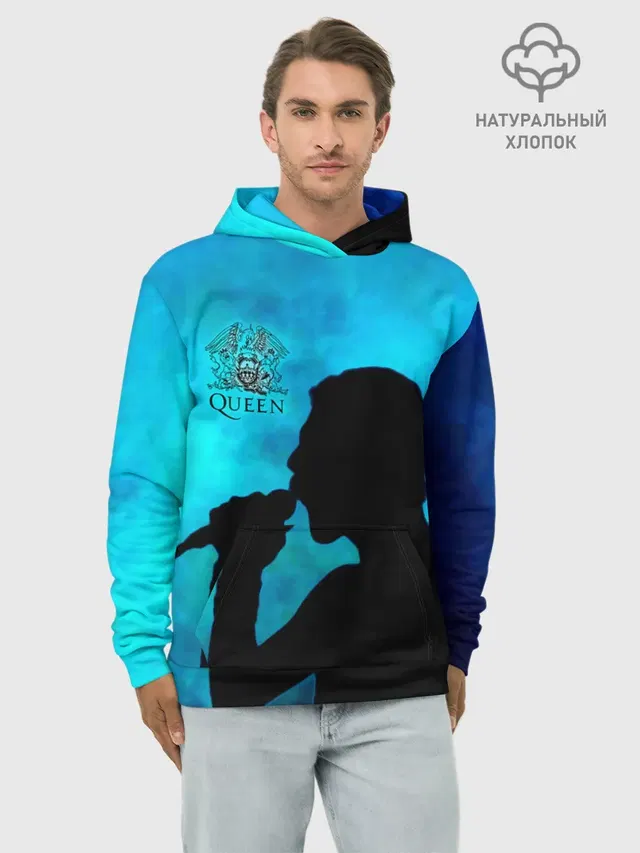 Силуэт Фредди Меркьюри группа Queen