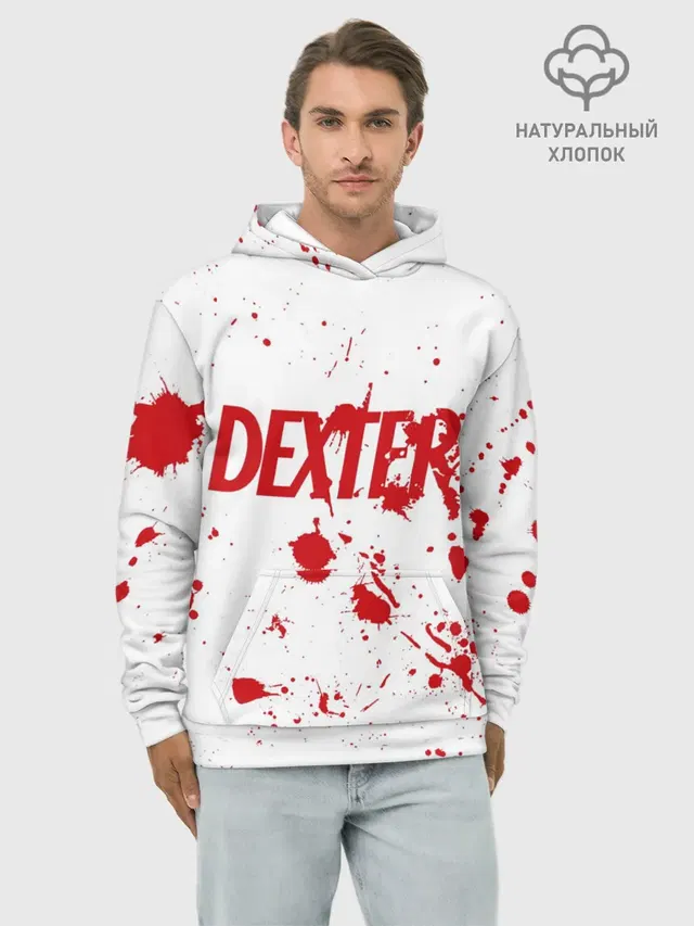 Dexter logo Декстер брызги крови