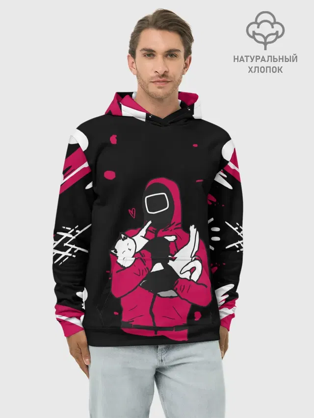 Игра в кальмара x Кот,