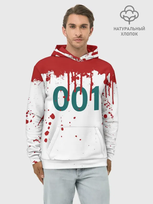 ИГРА В КАЛЬМАРА ПЕРСОНАЖ 001 КРОВЬ