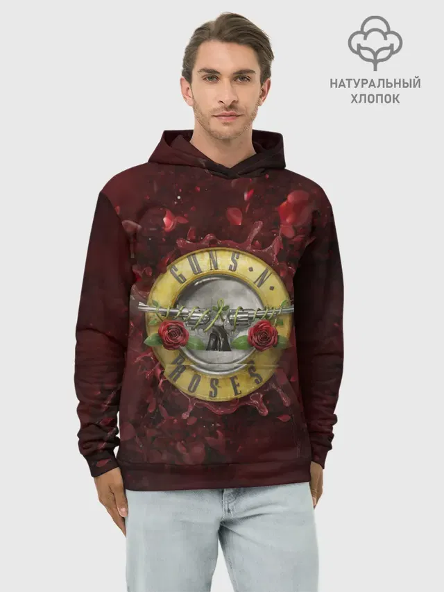 Лого GNR в розах
