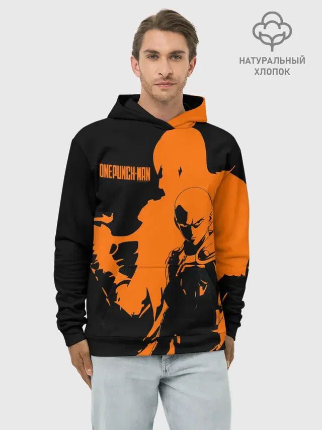 Сайтама образ в силуэте One Punch-Man