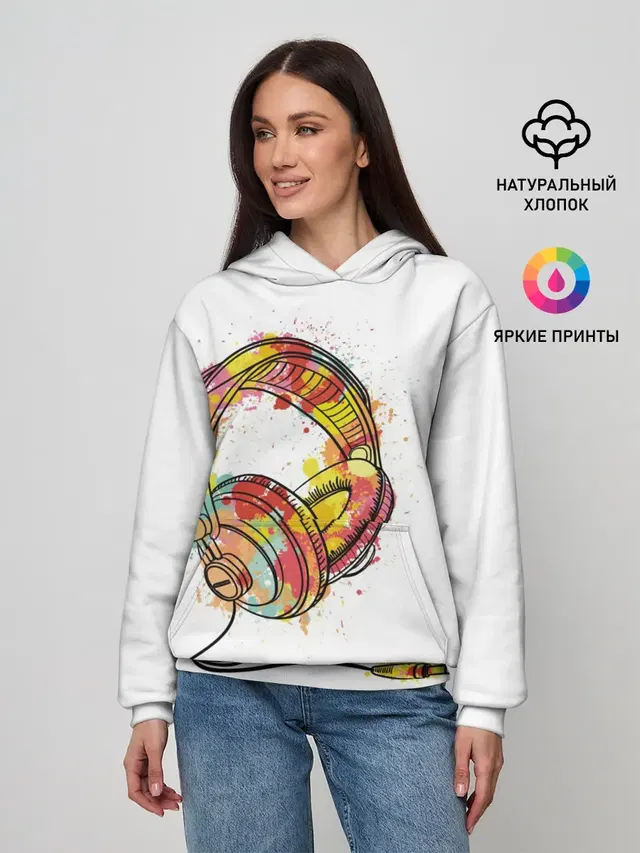 Красочные наушники