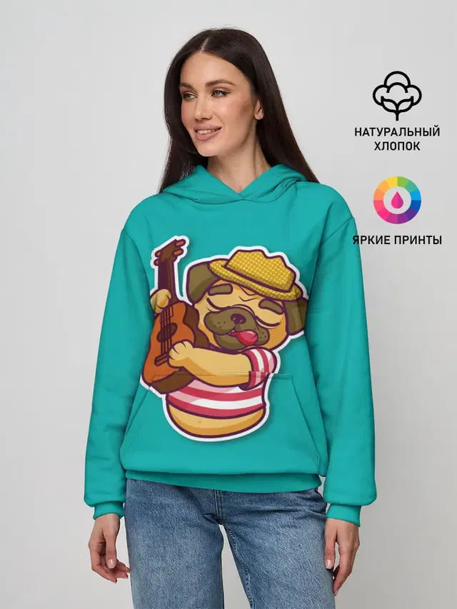 Мопс музыкант