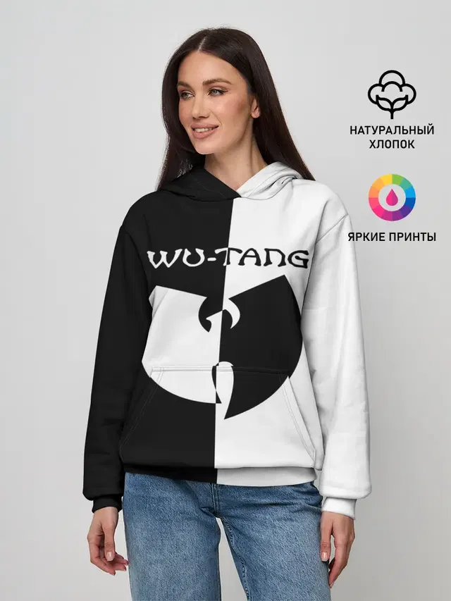 Женское худи с принтом «Wu-Tang Clan»
