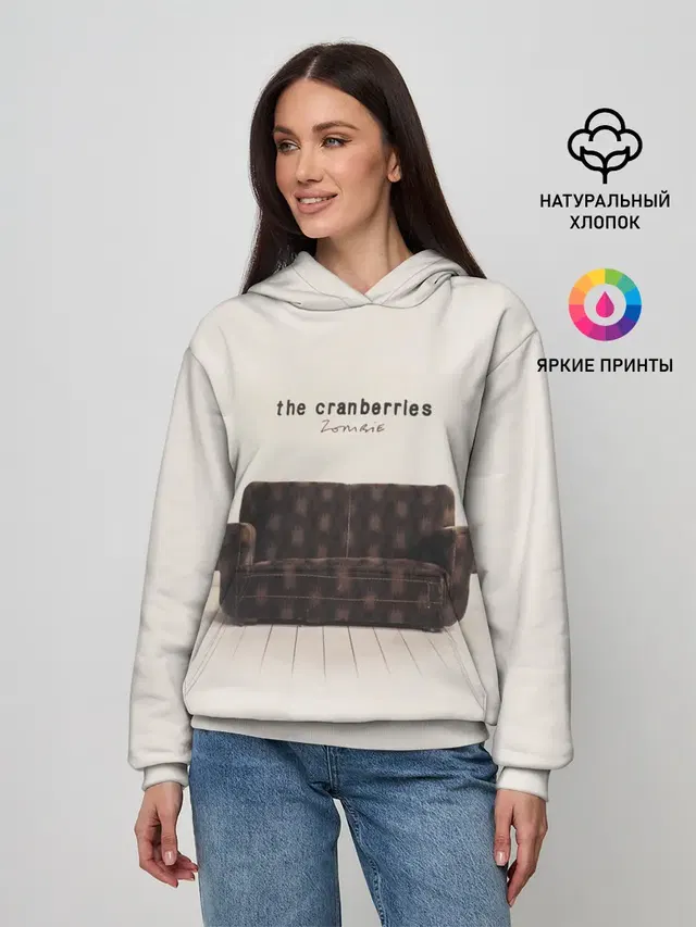 Женское худи с принтом «The Cranberries»
