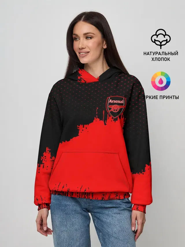Женское худи с принтом «Arsenal Original»