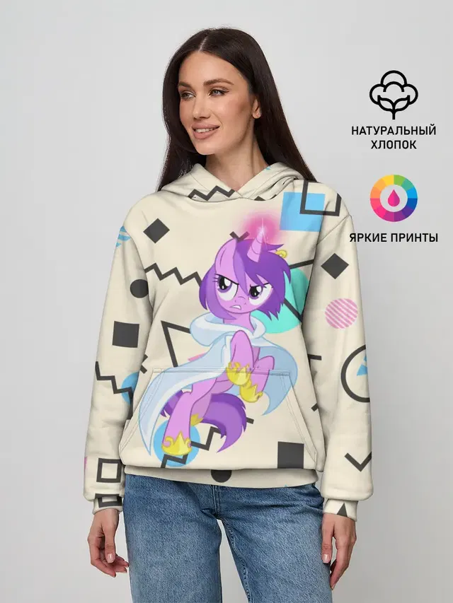 Женское худи с принтом «My Little Pony»