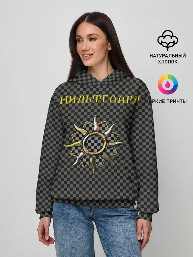 Женское худи с принтом «Гвинт: нильфгаард»