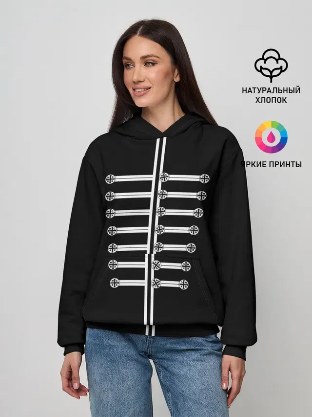 Женское худи с принтом «My Chemical Romance»