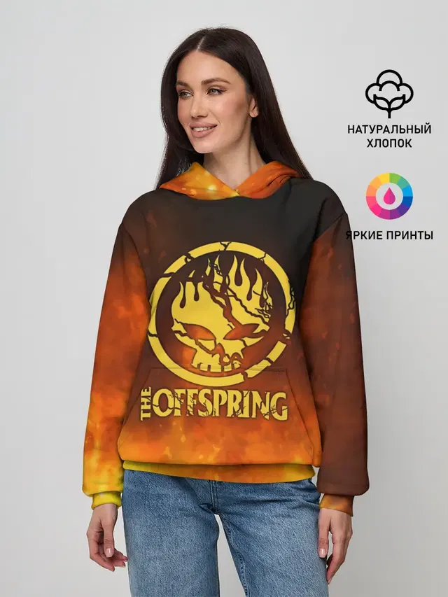 Женское худи с принтом «Offspring — The Offspring»