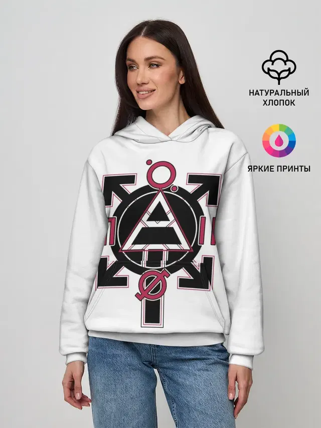 Женское худи с принтом «30 STM»