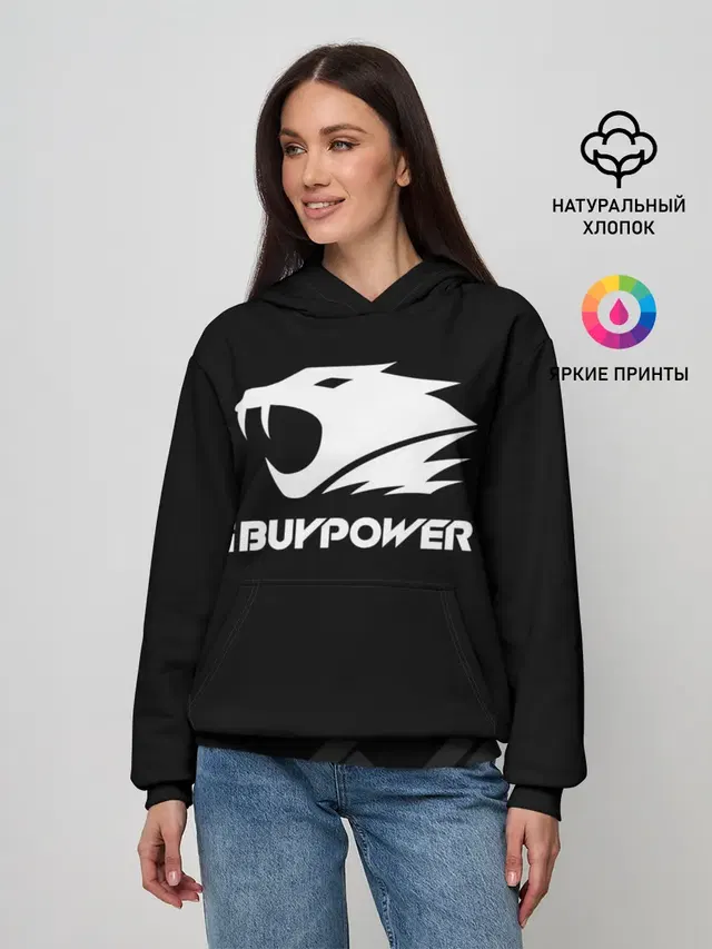 Женское худи с принтом «Counter-Strike — iBuyPower — The Form»