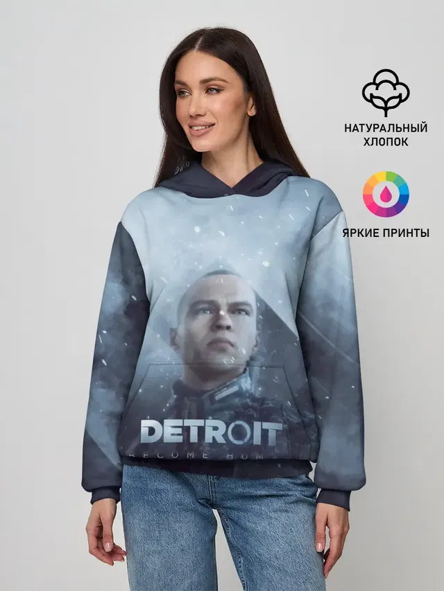 Женское худи с принтом «Markus»