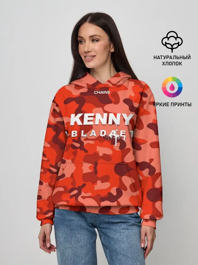 Женское худи с принтом «Obladaet — Kenny»