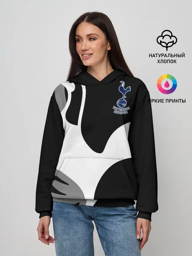 Женское худи с принтом «Tottenham — Tottenham Exclusive»
