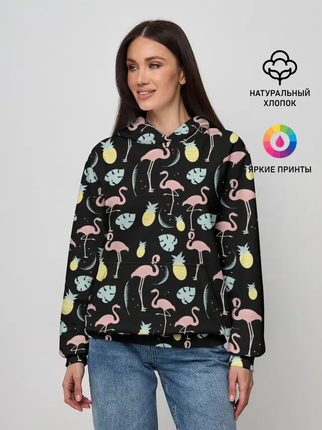 Розовый фламинго
