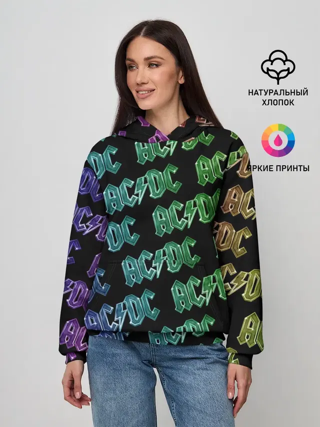 AC DC. Паттерн Градиент