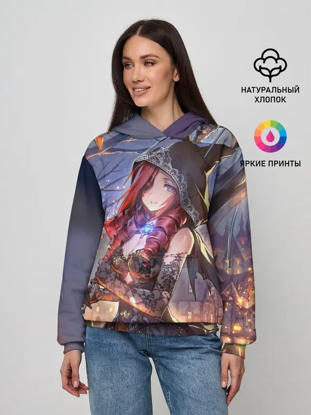 Женское худи