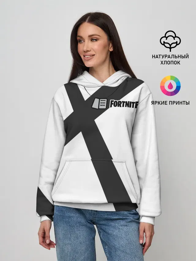 Женское худи с принтом «Фортнайт — Fortnite: Гренадёр»