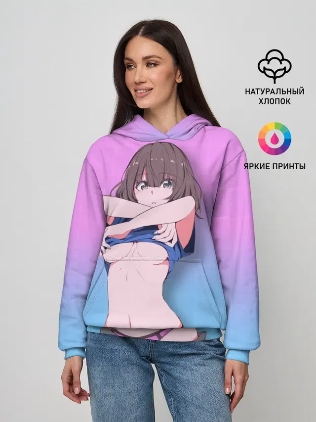 Женское худи