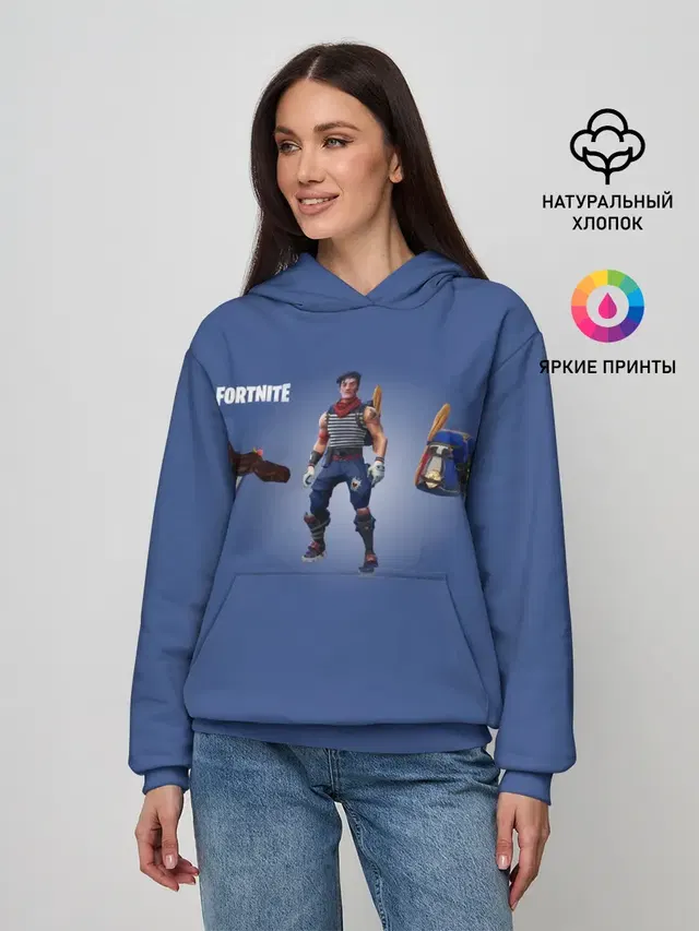Женское худи с принтом «Фортнайт — Fortnite Fan Art»