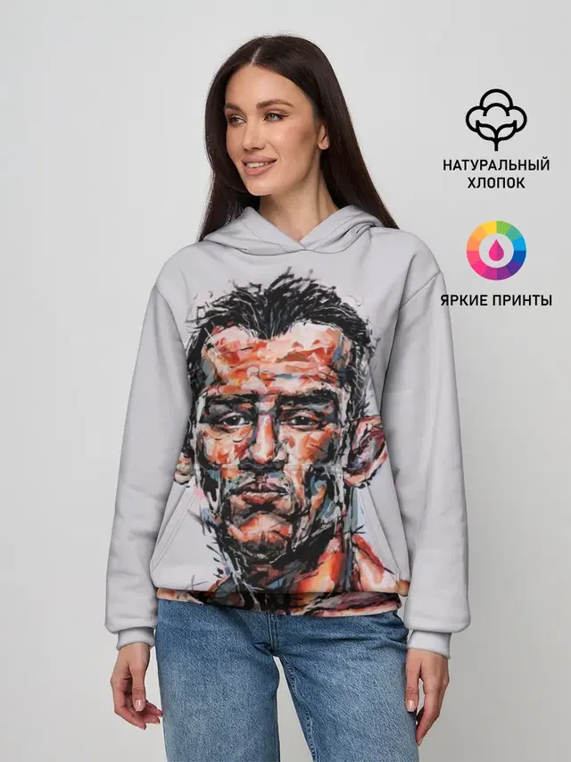 Женское худи с принтом «MMA — Tony Ferguson»