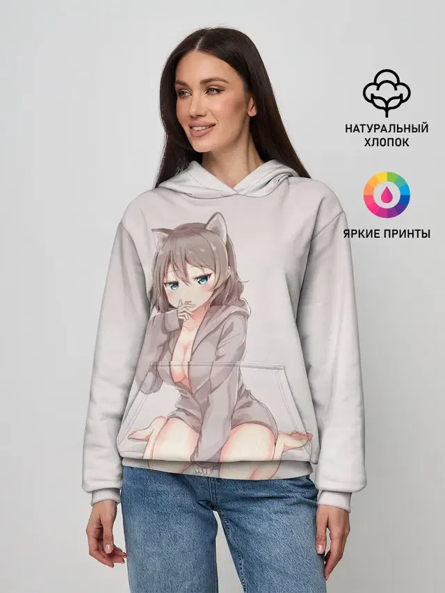 Женское худи