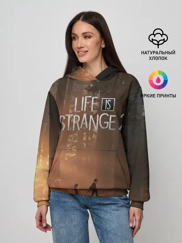 Женское худи с принтом «Life is Strange 2»