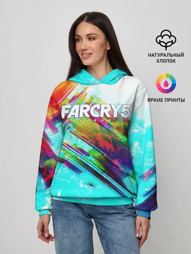 Женское худи с принтом «Farcry Exclusive»
