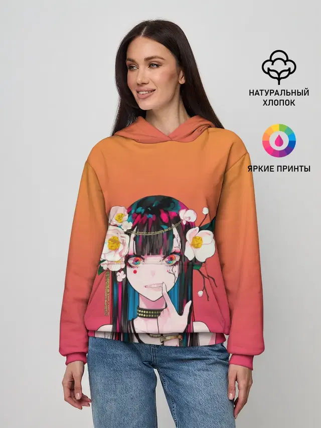 Девушка - сакура
