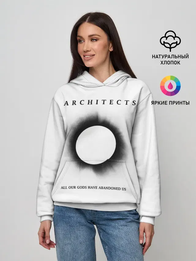 Женское худи с принтом «Architects»
