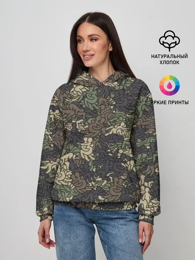 Камуфляж с секс позами