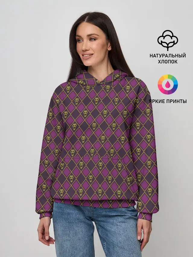 KILLER QUEEN бордовый паттерн
