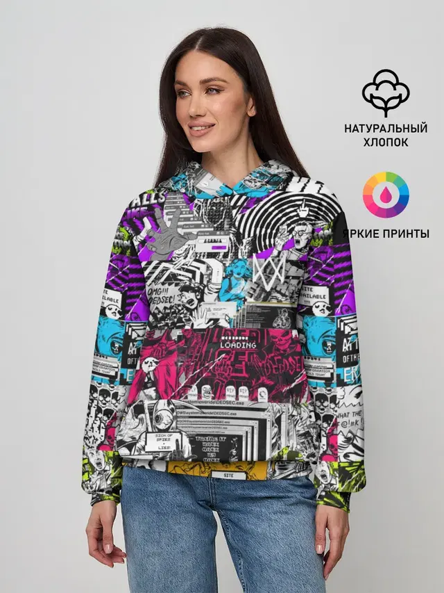 Женское худи